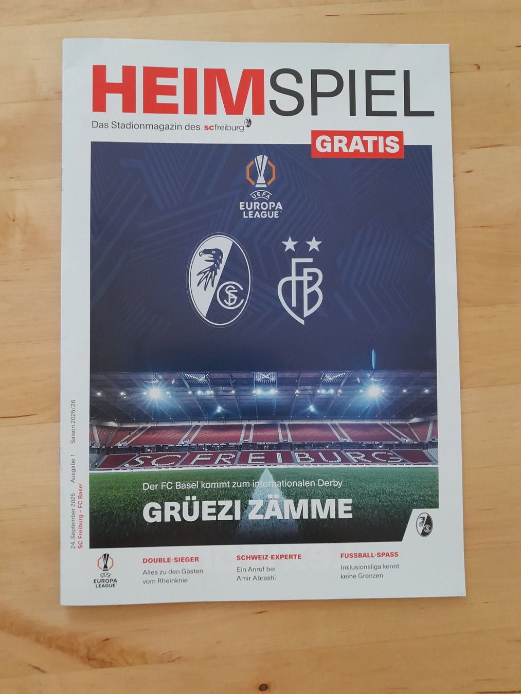 Zeitschriften & Magazine: fc basel matchprogramm – Neu (gemäss Beschreibung) aus binningen von bergen00