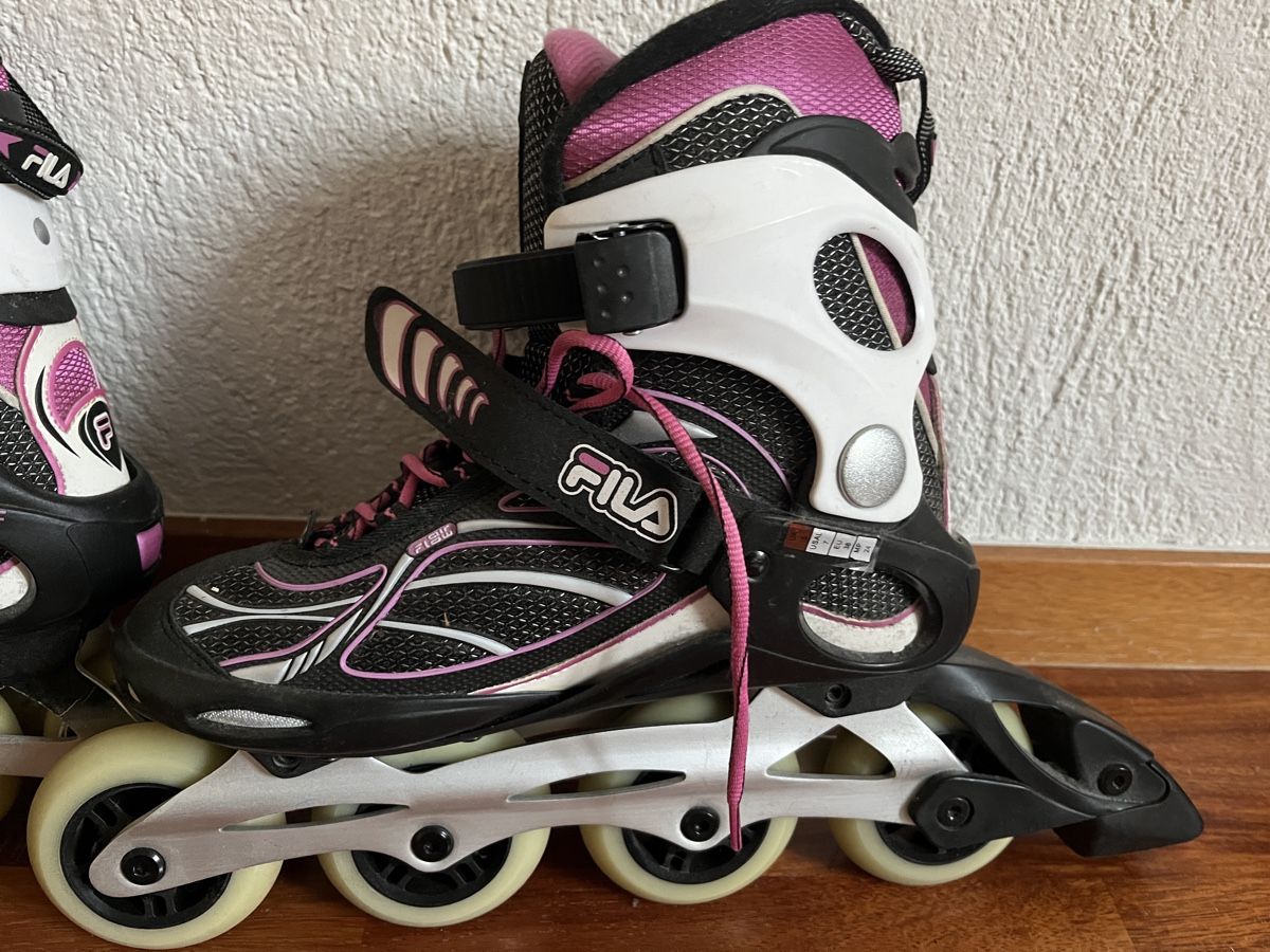 Fila Pattini in linea & Pattini a rotelle: FILA Inline Skates + Protektoren – Usato da Zürich venduto da Gg_23 3