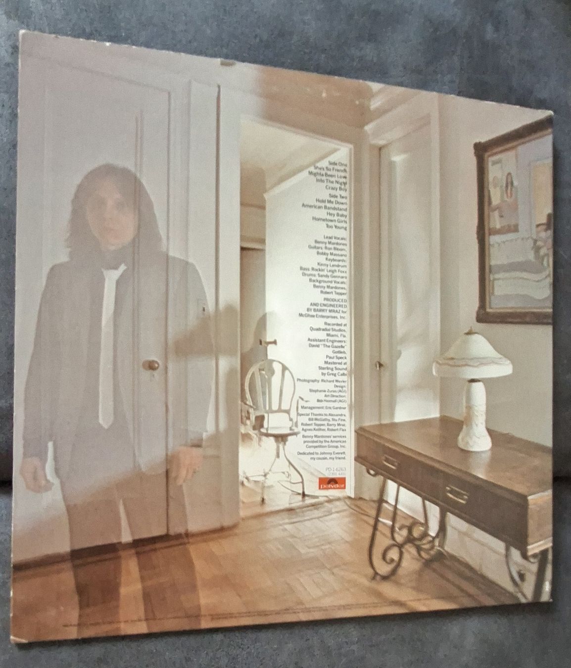 Schallplatten: Benny Mardones Never Run Never Hide LP Schallplatte  – Gebraucht aus Riehen von Steinbock1970 1