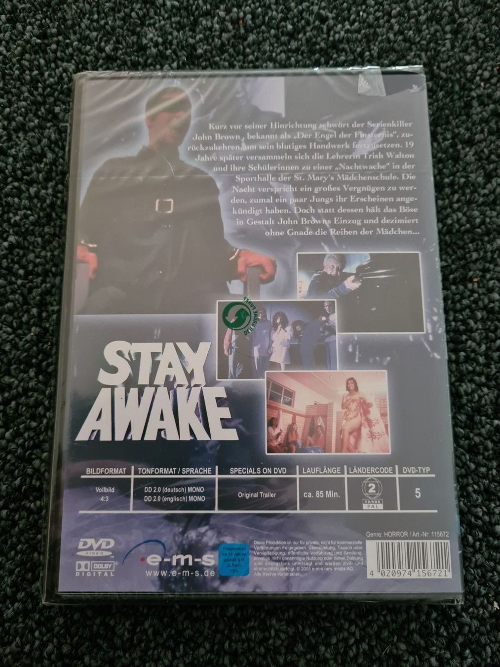 Tutti i DVDs: STAY AWAKE – Nuovo e nell'imballaggio originale da Ruswil venduto da jan_bxl5 1
