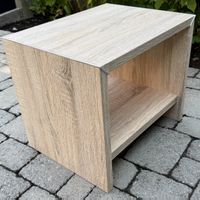 Nachttisch Holzdekor Eiche mit Ablage neuwertig
