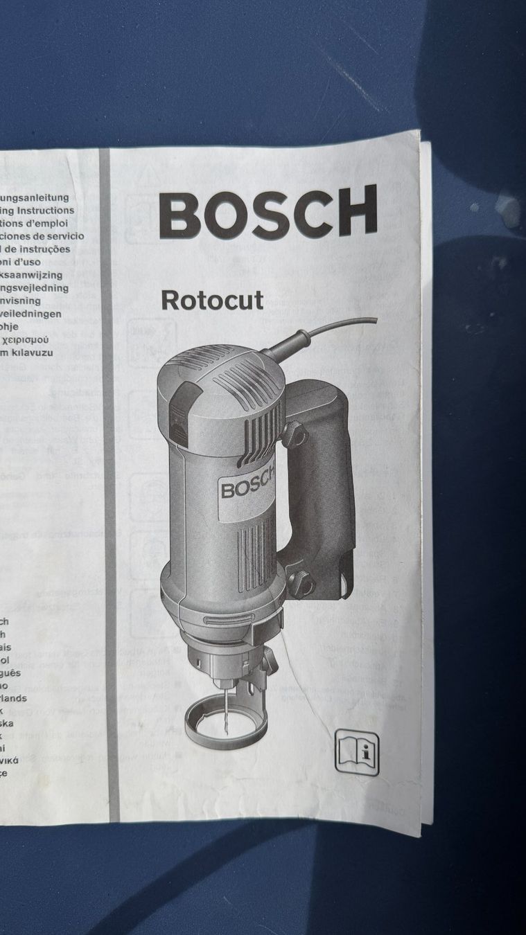Tutte le macchine: Bosch Rotocut, Gipsfräse – Usato da Rodersdorf venduto da htruempy01 3