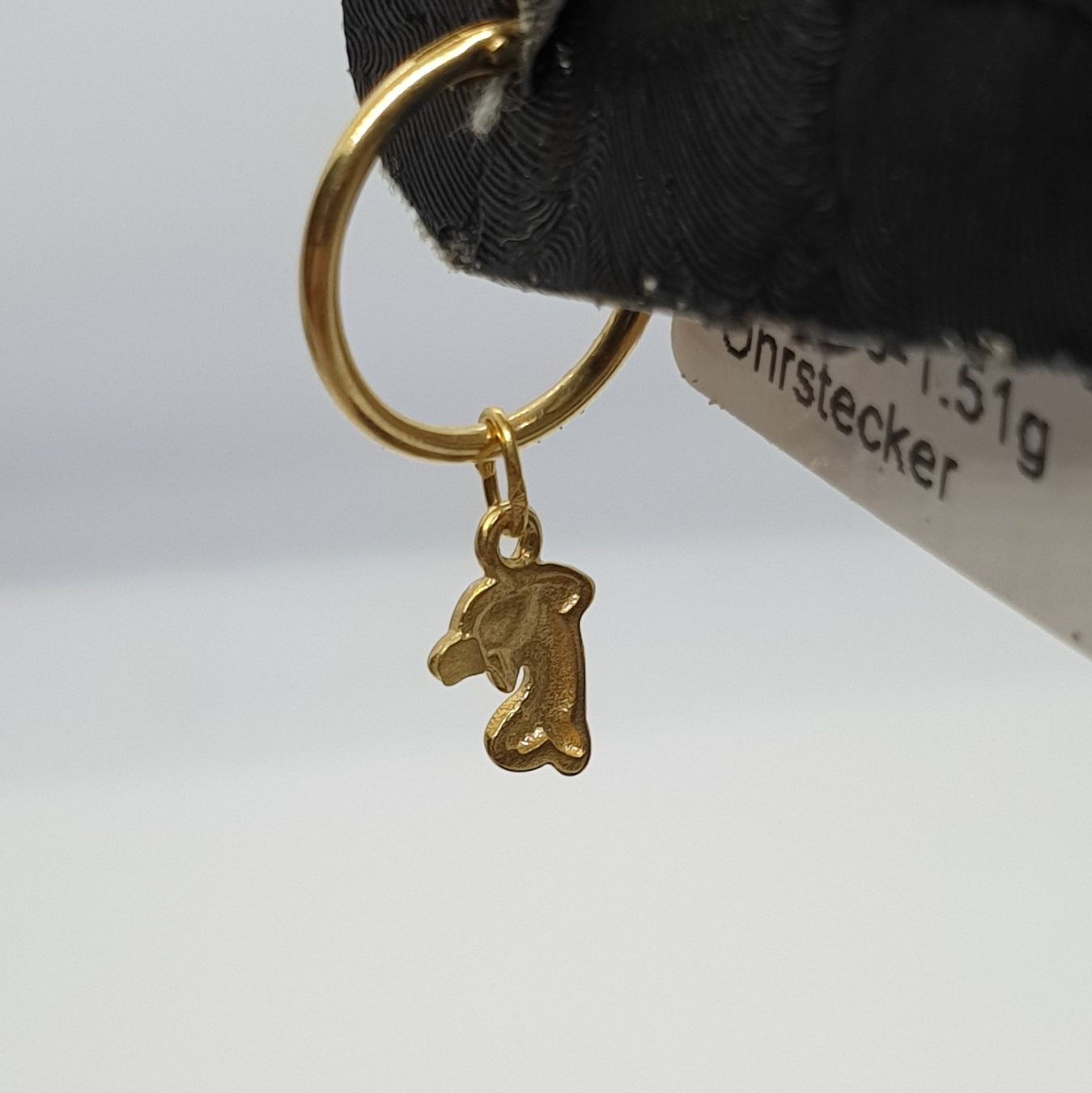 Orecchini pendenti & Orecchini a lobo: Echt 18K Gold - Delfin Ohrring – Usato da Luzern venduto da Goldhaus-Luzern 1