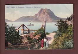 Lago di Lugano - Vicino di GANDRIA - 1908