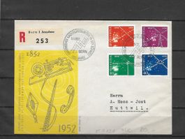 Freim. 1952 FDC Kat: CHF 80.-