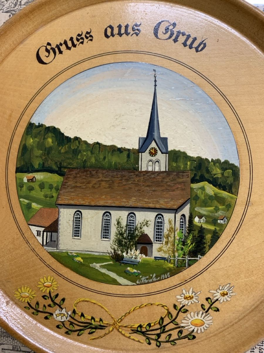 Gemälde: WITTENWILER CHRISTIAN 1965 Grub  – Gebraucht aus Wolfhalden von SecondAntique 1