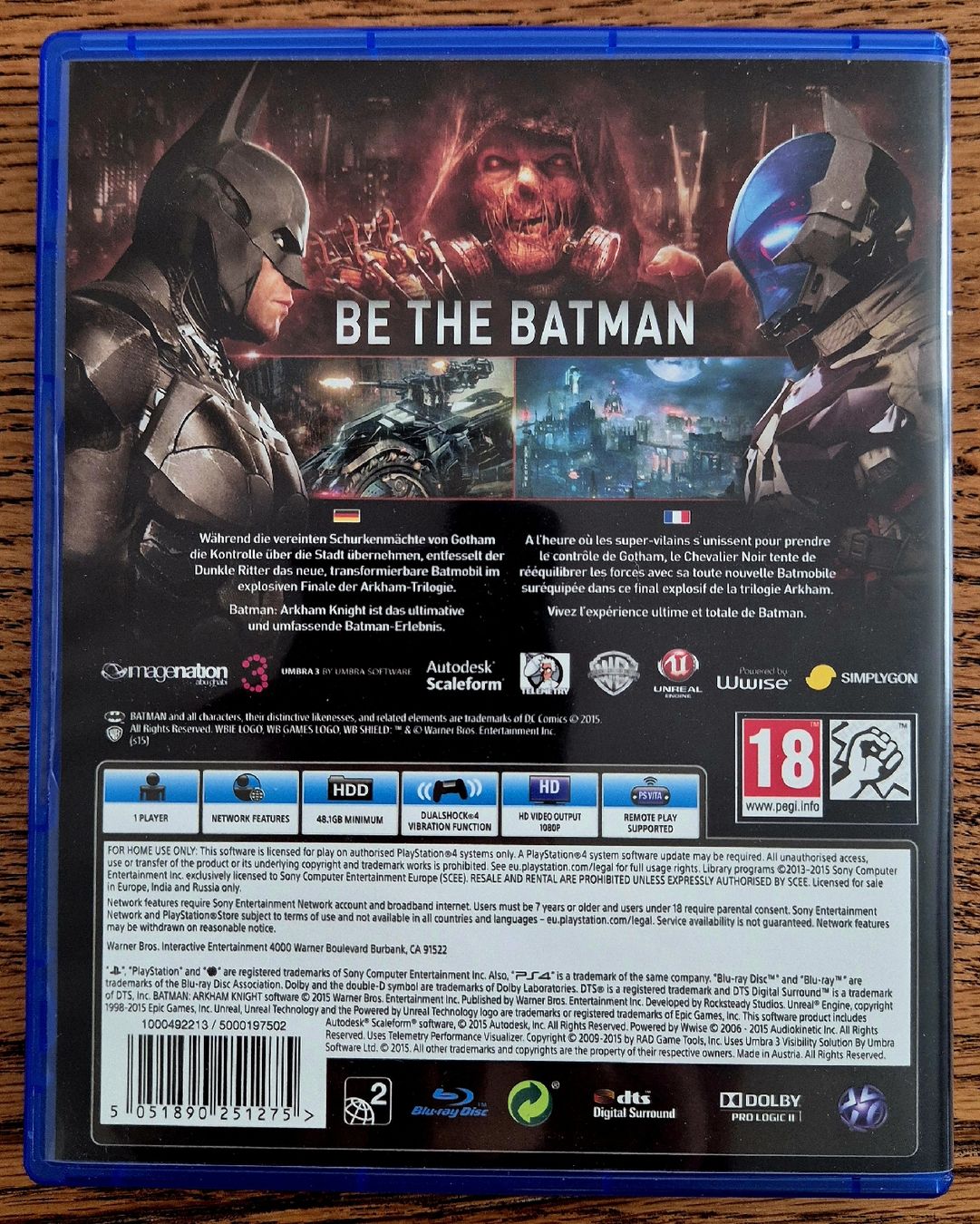 Batman Arkham Knight PS4 (top Zustand) (Neu (gemäss Beschreibung)) in ...