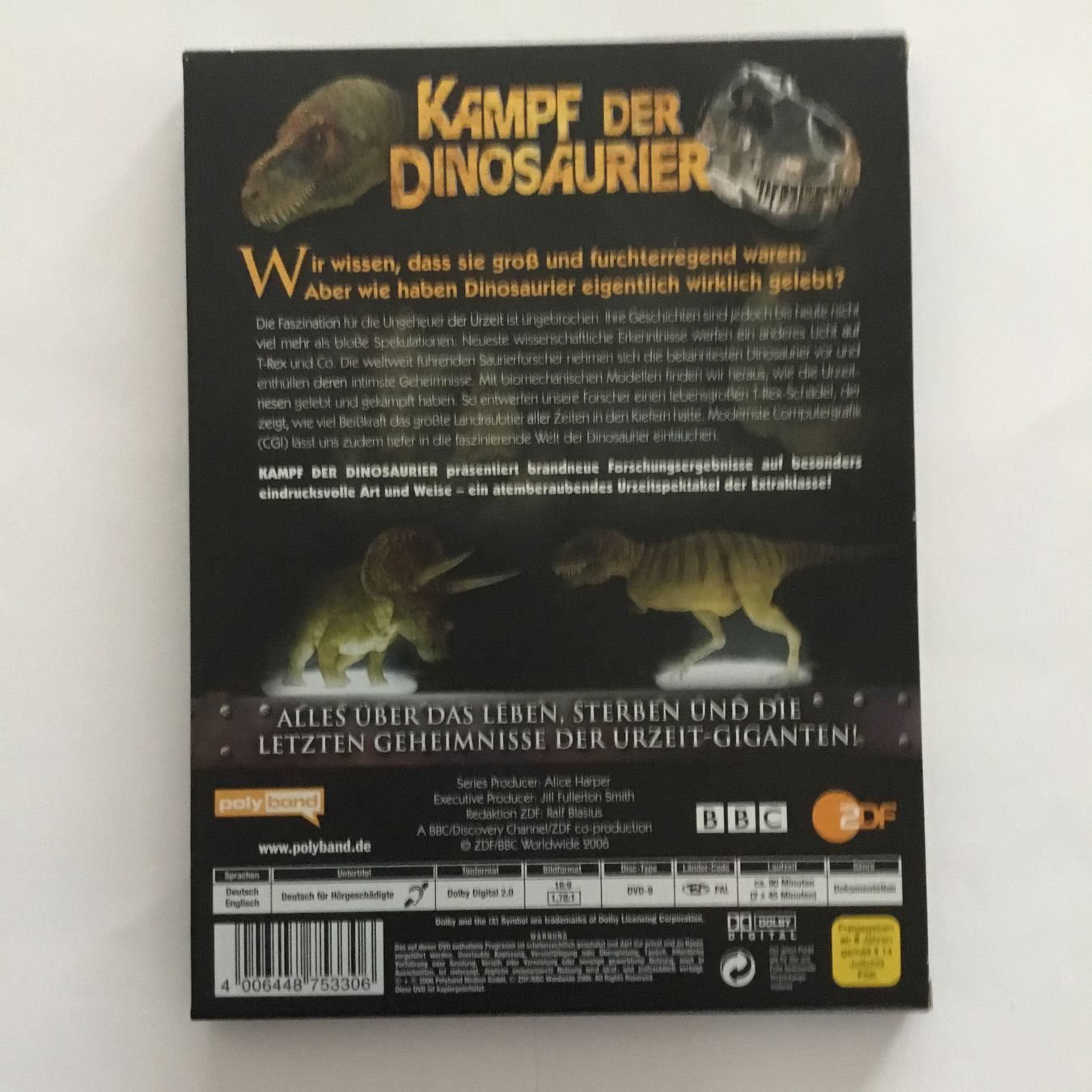 Tutti i DVDs: Kampf der Dinosaurier Dvd – Nuovo (secondo la descrizione) da Blauen venduto da sternchen66 1