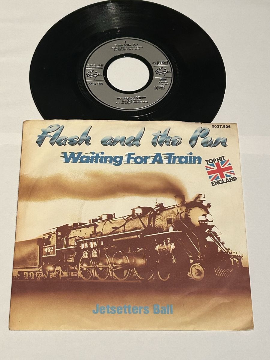 Schallplatten: Flash and the Pan. 1982. Waiting For A Train – Gebraucht aus Faulensee von Mizuno06