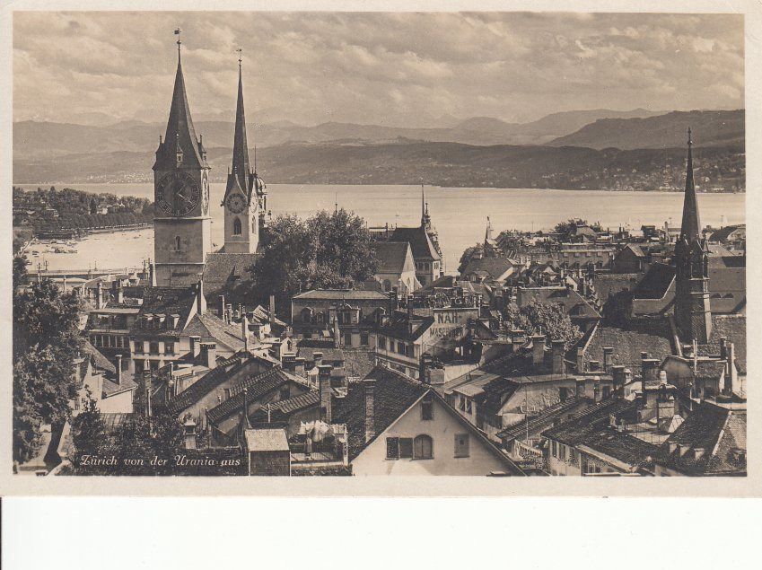 Cartoline postali: Zürich 1933 – Usato da Bürglen TG venduto da StampGraf