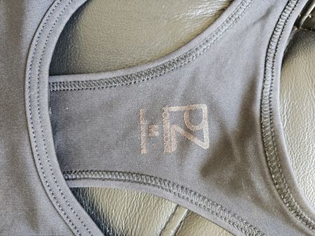 PZ Damen Sporttop Fitness Top Racerback – Grau – Gr. M