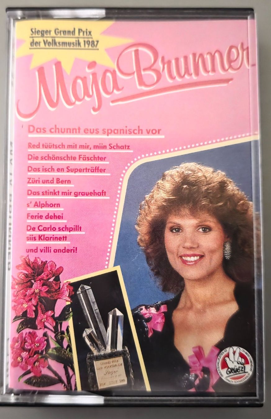 Kompaktkassetten: Maja Brunner MC – Das Chunnt Eus Spanisch Vor – Gebraucht aus Root von atelier22