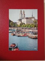Zürich Limmatquai mit Pedalo