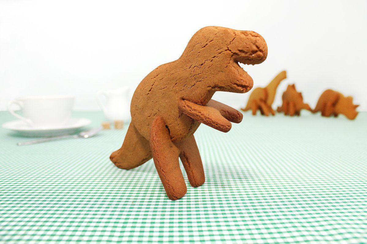 Teglie da forno: 3D Dinosaurier Cookie Cutters 3er-Set – Nuovo e nell'imballaggio originale da Schwyz venduto da mucholoco 2