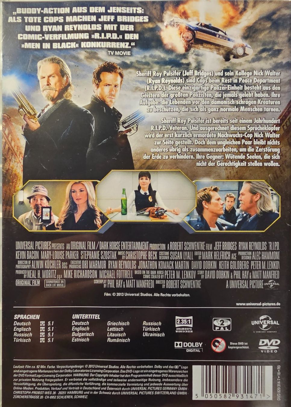 Tous les DVDs: R.I.P.D. - Rest In Peace Department – D'occasion à Wahlen b. Laufen par Cg10 1
