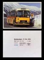 Bernina Suot Pontresina Postauto FBW 50U P 24803 Foto Druck
