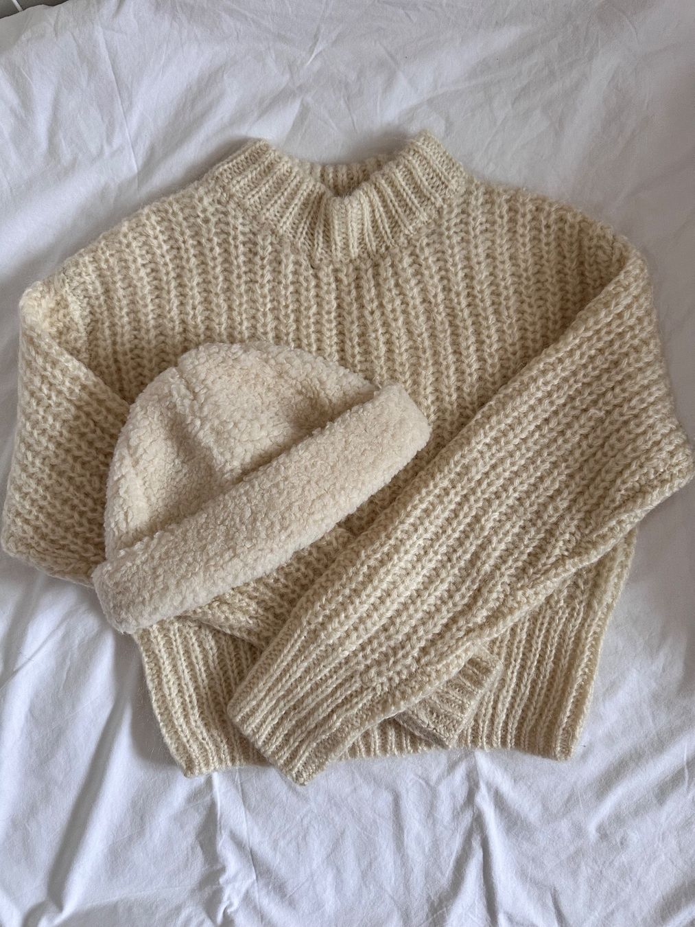 Zara Hüte, Mützen & Caps: ZARA Winter Beanie Mütze Creme – Neu (gemäss Beschreibung) aus Zürich von ElissZurich 6