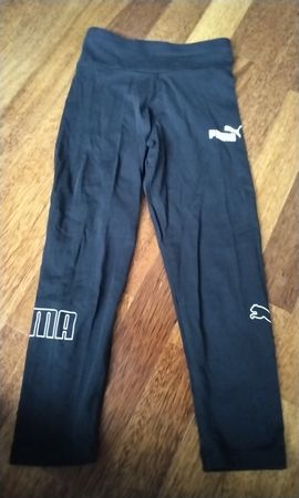 Puma 3/4 Leggings Schwarz, Gr. 140
