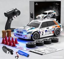 RC Auto Lancia Delta, 1:24, 4WD, Drift, Komplett, Neu