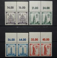 Französische Zo Baden Mi-Nr.38A - 41A Postfrisch Paar 140 Fr