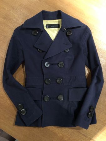 Dsquared2 Jacke blau gr 34/36, ital 40
