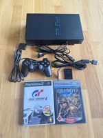 Sony PlayStation 2 FAT SCPH-39004 + 2 Spiele + Zubehör