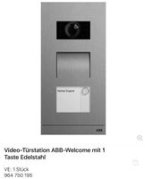 Video Türstation ABB Welcome mit 1 Taste Edelstahl