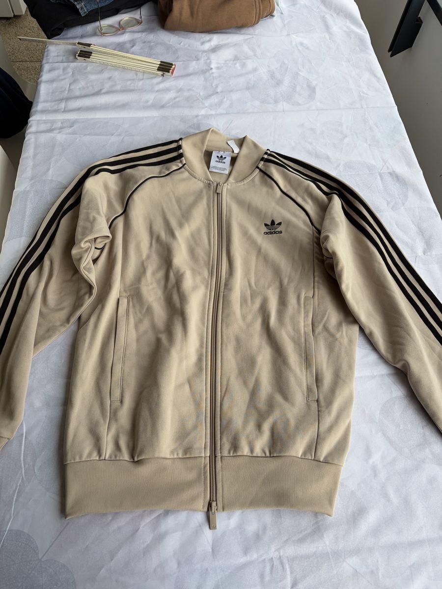 Nike Pullover & Sweatshirts: Pull à zip beige Nike – Gebraucht aus Pully von ari_78pk