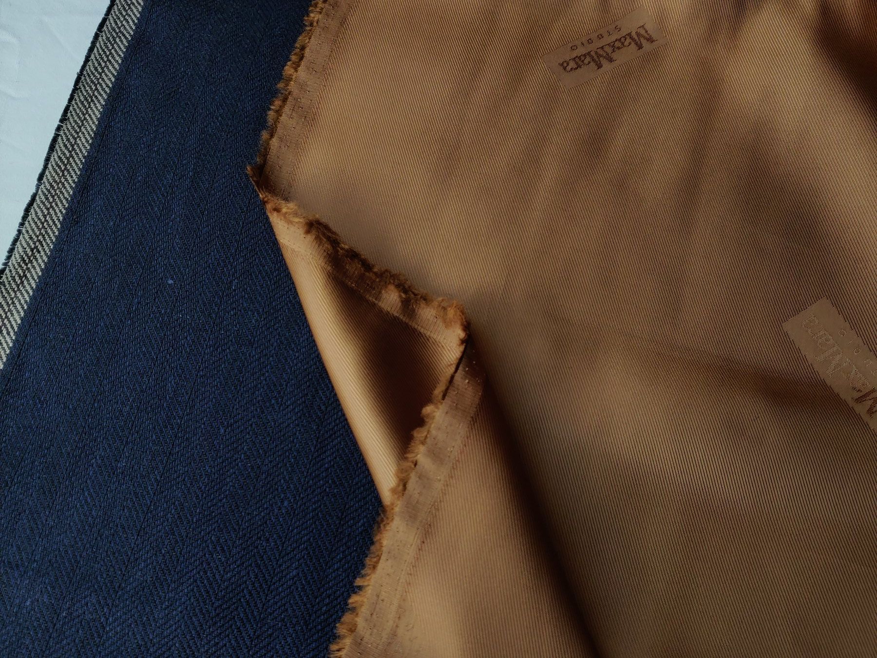 Stoffe: Futter Stoff Viskose Acetat 1.5x1.4m Max Mara Jacquard – Neu (gemäss Beschreibung) aus Lufingen von Voyager7