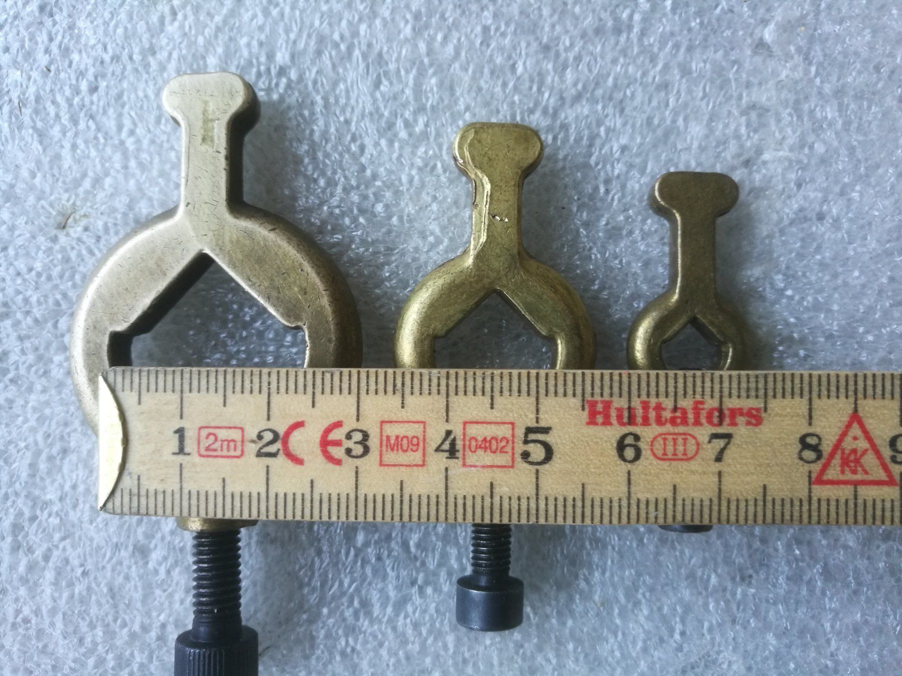 Schaublin Altro per industria metallurgica: 3 x Messing Drehherz Schaublin 70 / 102 – Usato da Niederdorf venduto da salti 1