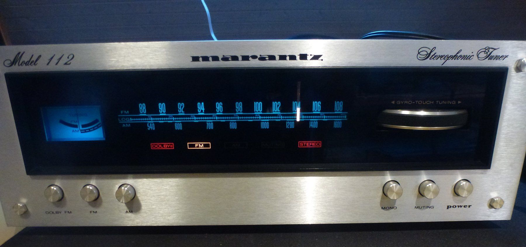 Marantz 112 AM/FM Stereophonic Tuner (Vintage von 1975-78) (D