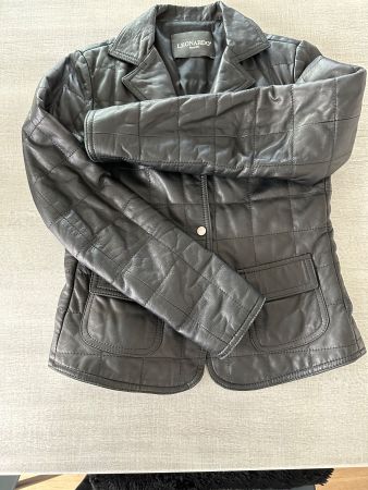Elegante Damen Lederjacke Leonardy Grösse S