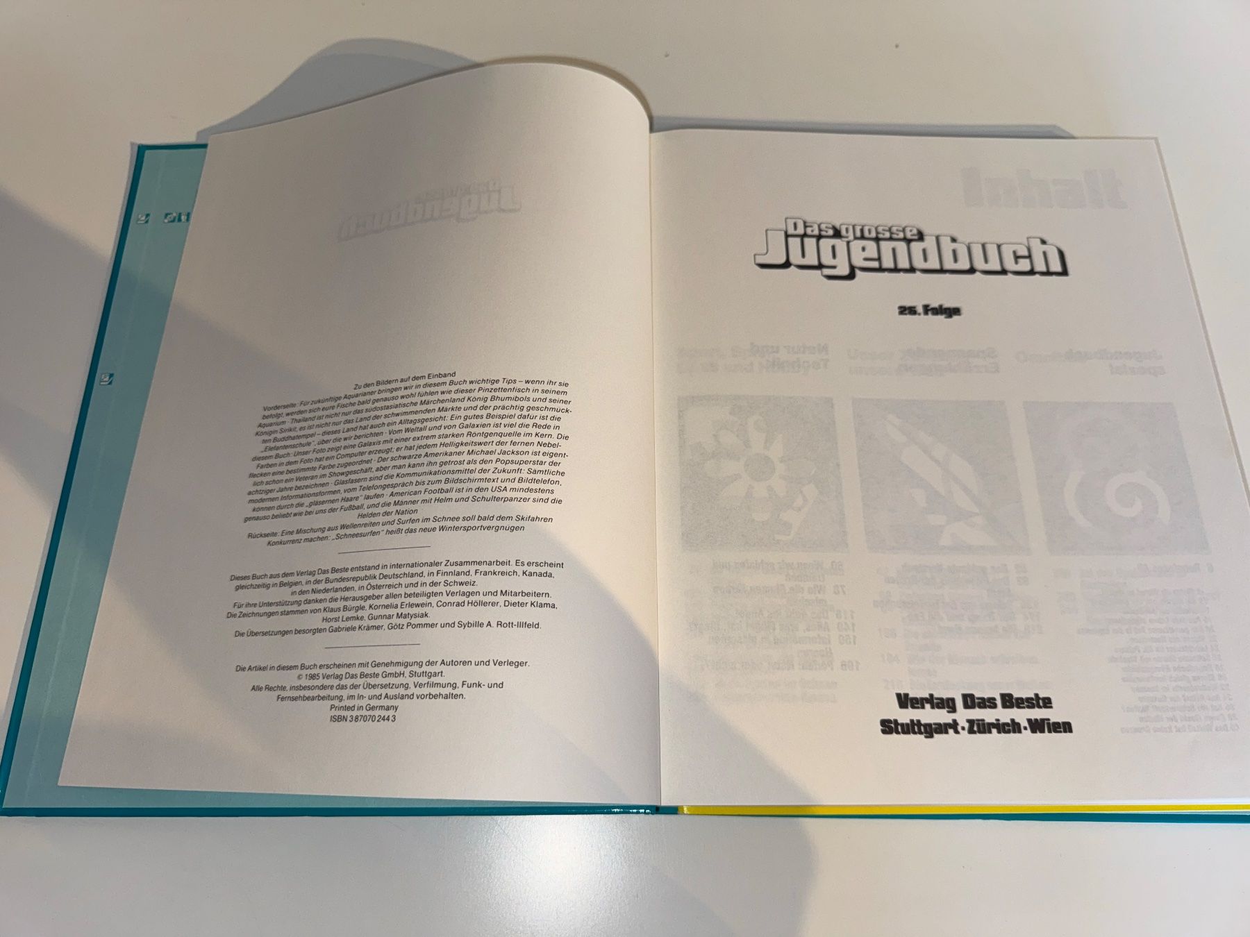Libri: BUCH: Das grosse Jugendbuch 26te Folge – Usato da Grosswangen venduto da Second_hand_paradise 2