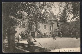 AK Orges, Asile de Montavaux, 1917