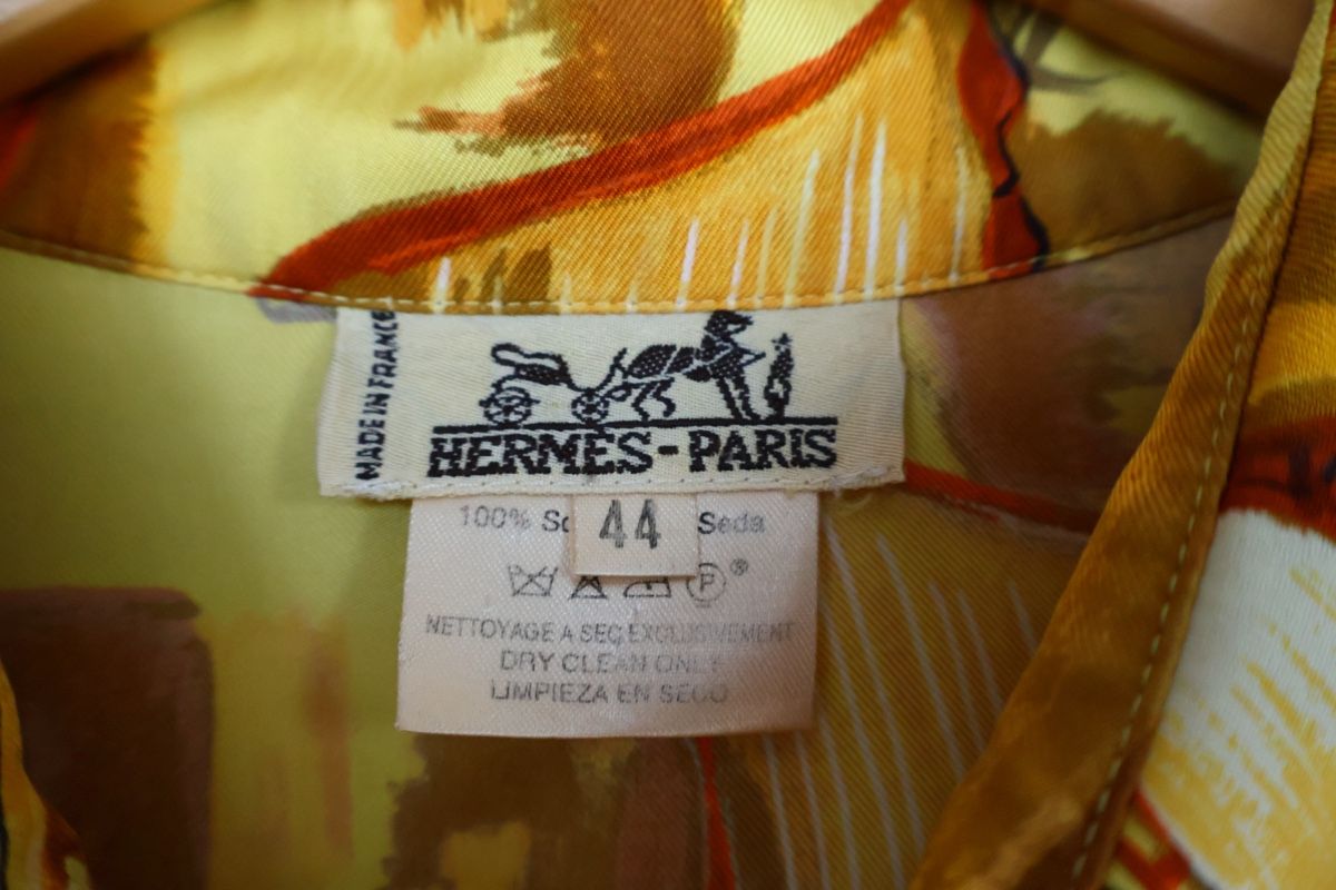 Hermès Chemisiers: Vintage Hermès Bluse Seide Concerto – D'occasion à Galgenen par Vintluxe 2