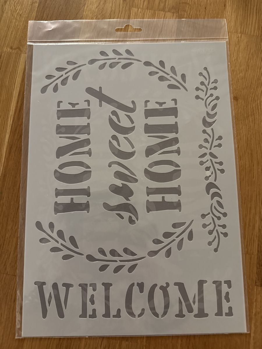 Sciablone: Gonis Flexschablone Welcome Home – Nuovo e nell'imballaggio originale da Knonau venduto da Dodo137
