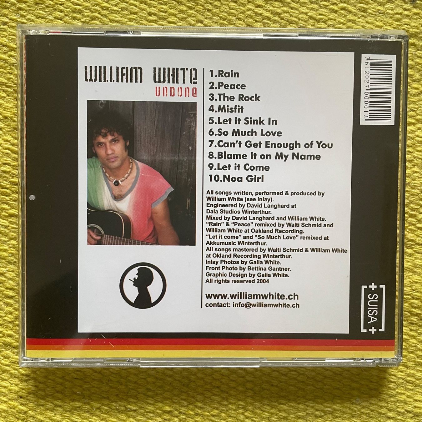CD: WILLIAM WHITE-UNDONE – Usato da Rorschacherberg venduto da CD-Roli 1