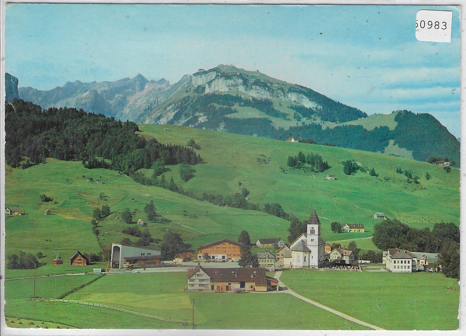 Cartoline postali: Brülisau AR - Luftseilbahn Hoher Kasten – Usato da Ettingen venduto da Kartenplanet