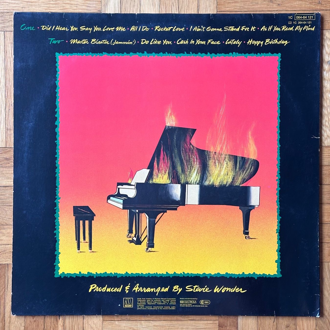 Vinyles: LP - Stevie Wonder - Hotter Than July – D'occasion à Breganzona par Onairda75 1