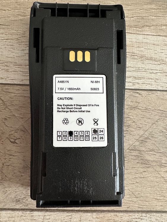 Radio Motorola Motorola CP040, CP140, CP150, CP250 Li-ion 7.4V 2500mAh Batteria Ngm Explorer - Foto 12