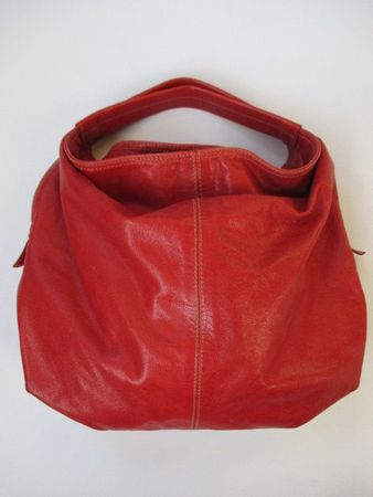 Furla – rote Vintage Tasche Schultertasche