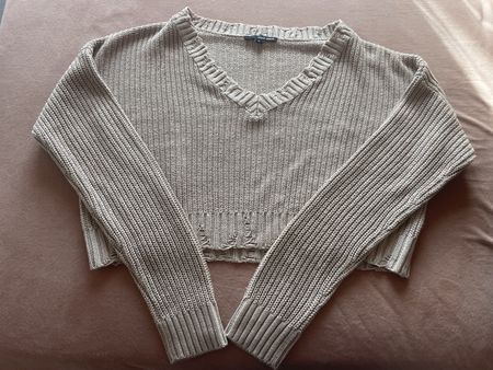 Trendiger Strickpullover in Beige von Tally Weijl