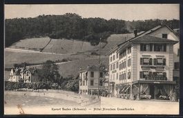 AK Baden, Hotel Hirschen, Ennetbaden