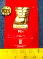 SEXY SIX-PACK OLYMPIA MUSEUM LAUSANNE PIN GOLDIG