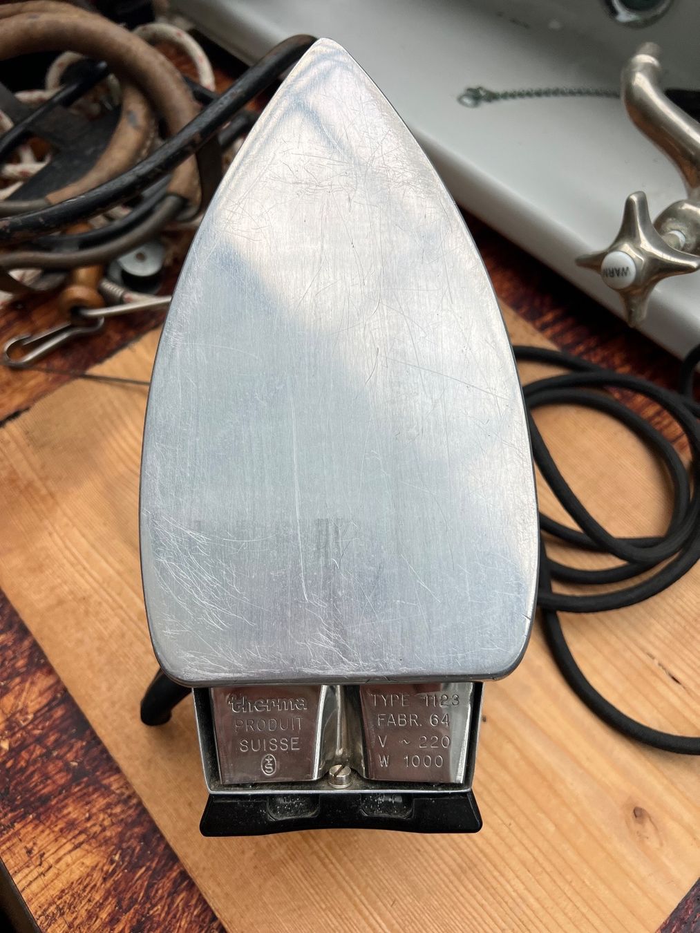 Therma Bügeleisen: Therma Bügeleisen – Gebraucht aus Solothurn von Spicar 1