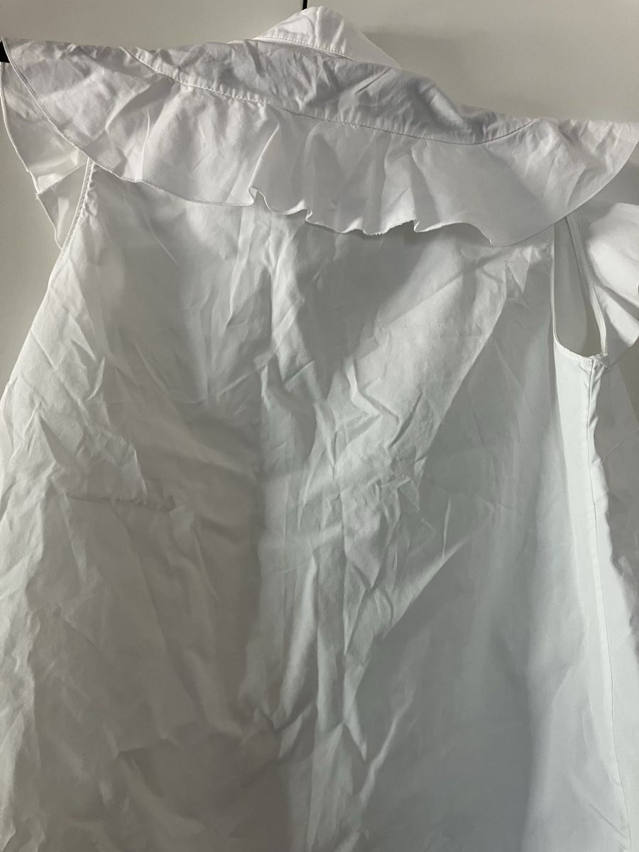 Max Mara Blusen: Camicetta bianca Max Mara, XS/S – Neu (gemäss Beschreibung) aus Lugano von jfo_7lsm 2