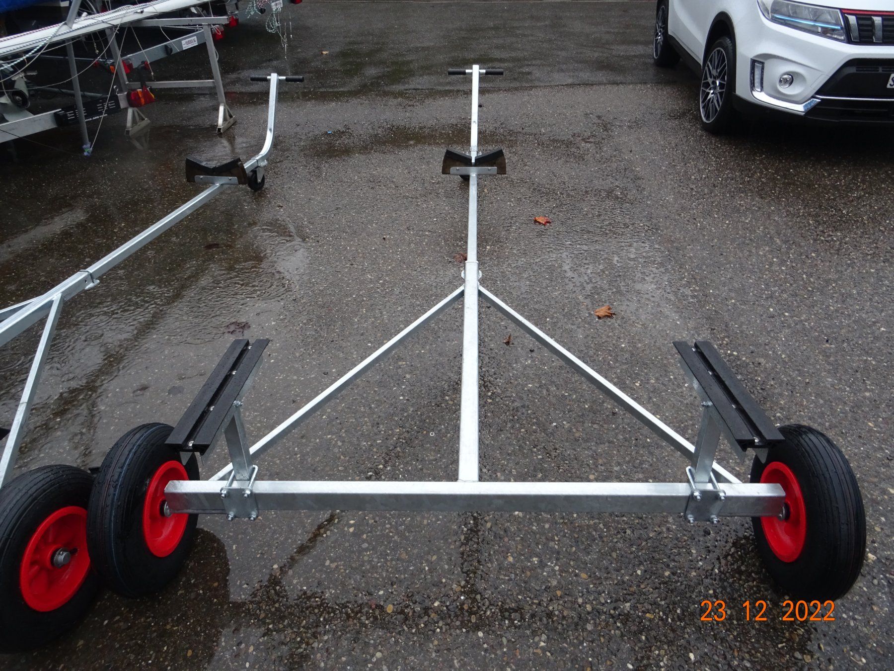 Harbeck Rimorchi: Slipwagen Harbeck S30L – Usato da Unterterzen venduto da FritzT