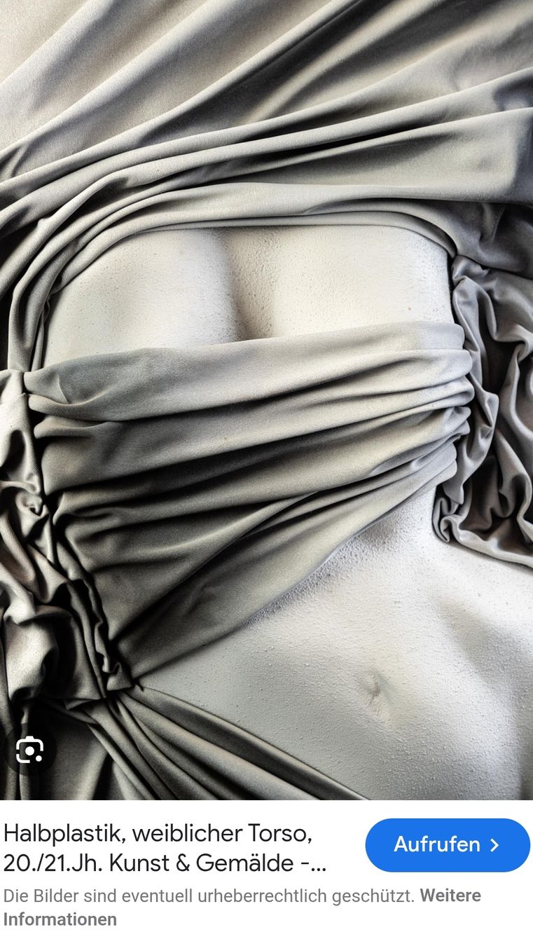 Dipinti: Halbplastik, weiblicher Torso, 20./21.Jh. Kunst & Gemälde – Usato da Fischingen venduto da nst_ksz6