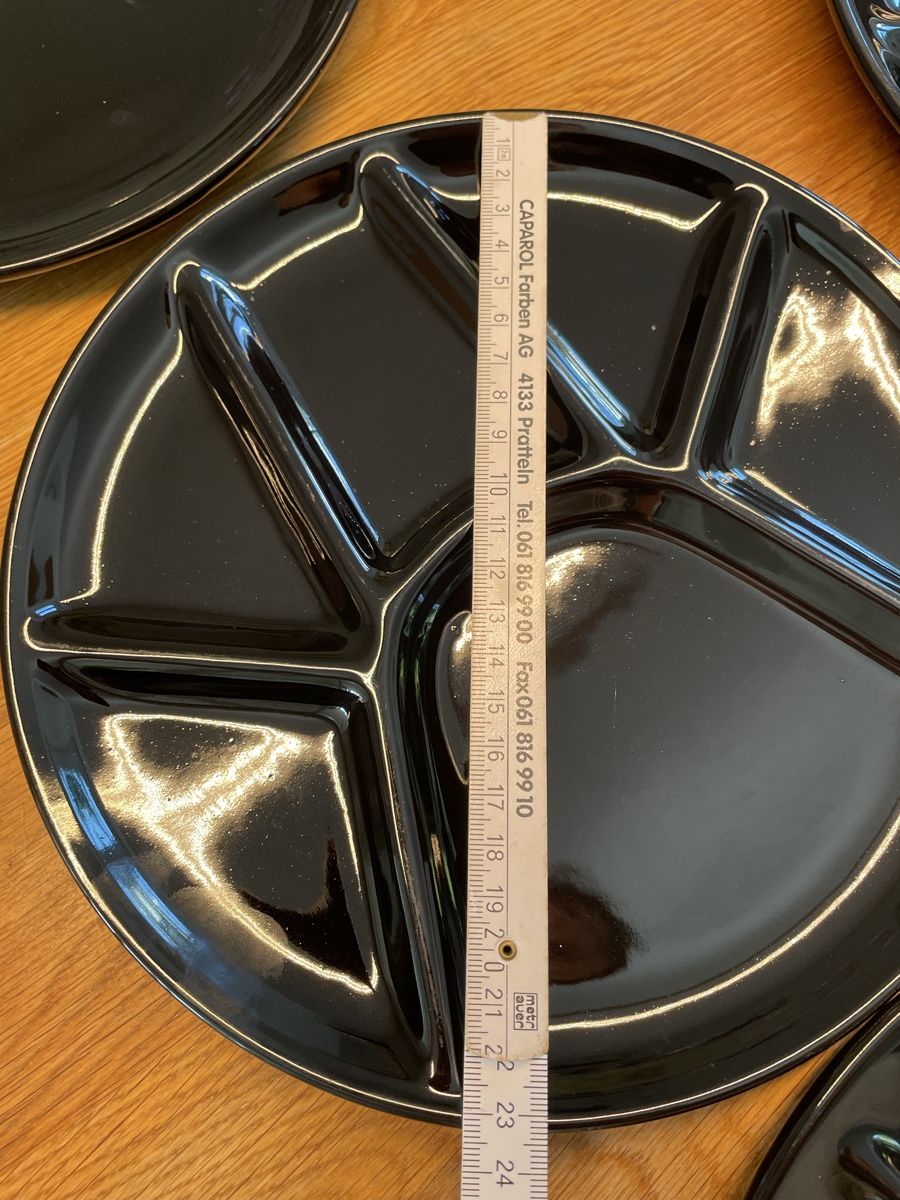 Assiettes: 6 Fondue Teller – D'occasion à Niederbüren par poschti 3
