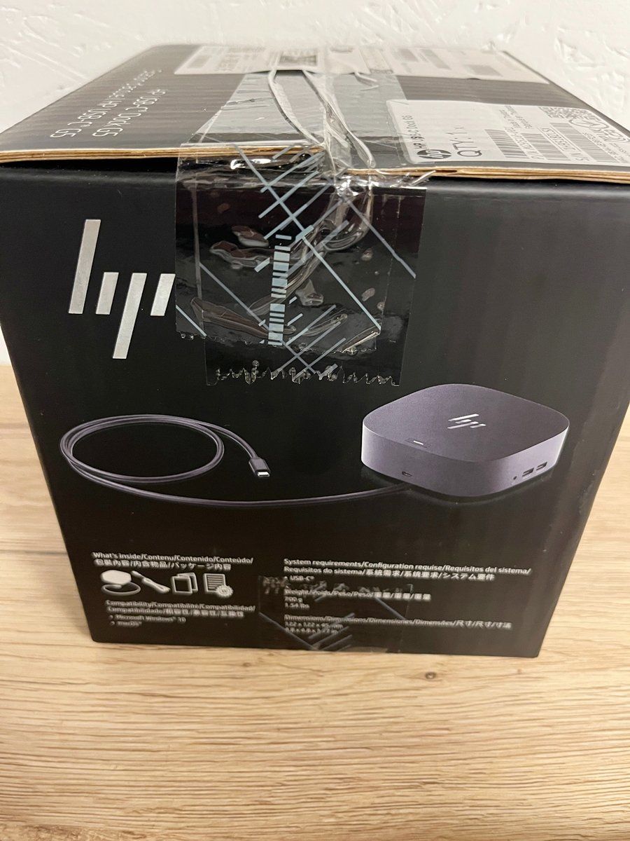 Hewlett Packard Dockingstation: HP USB-C-Dockingstation G5, neu, ungebraucht. – Neu und originalverpackt aus Oekingen von Leegate 2